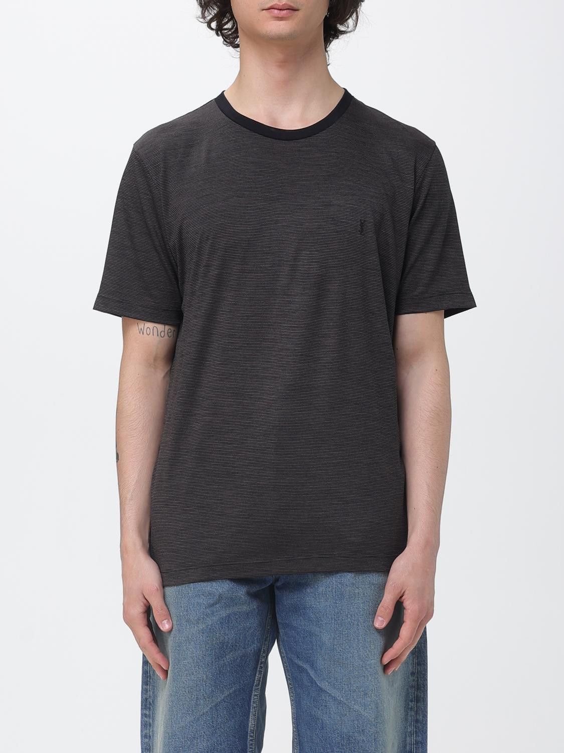 Saint Laurent Paris Saint Laurent T-Shirt Men Black Size US L / EU 52-54 / 3 - 1 Thumbnail