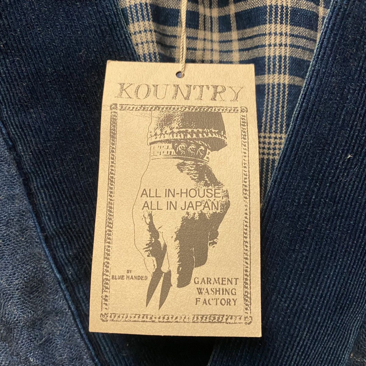 Kapital Kapital Patchwork Nora-Dot Tiger Juddbhan Indigo Shirt Size US L / EU 52-54 / 3 - 8 Thumbnail