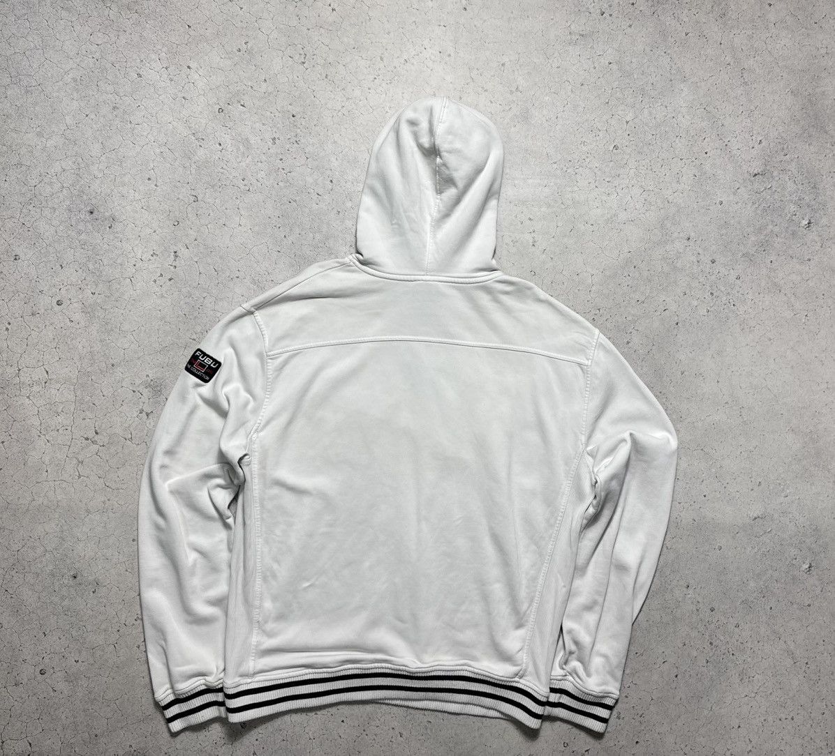 Fubu Fubu 05 Rap Hoodie White Size XL Size US XL / EU 56 / 4 - 8 Thumbnail