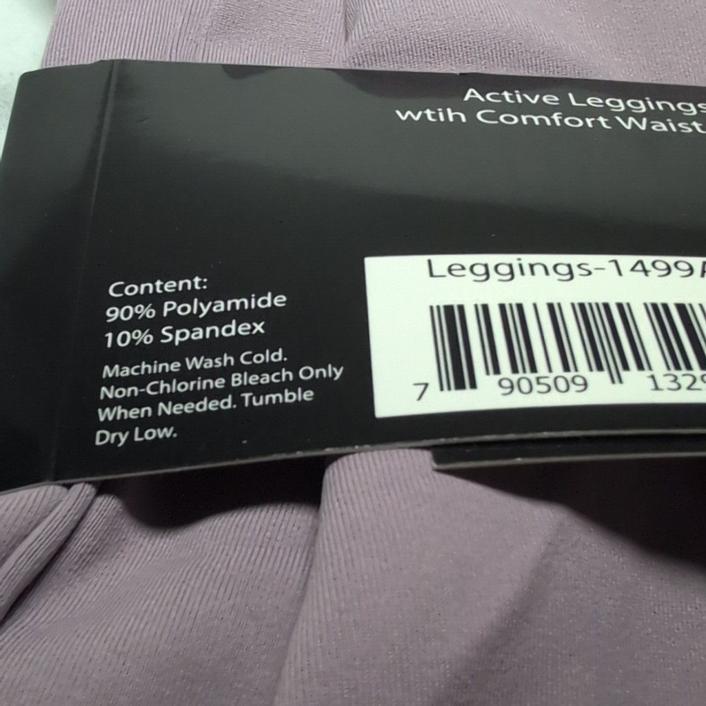 NBDN Nobrandedon Wild Flowers Active Leggings in Lavender Small Size ONE SIZE - 4 Thumbnail