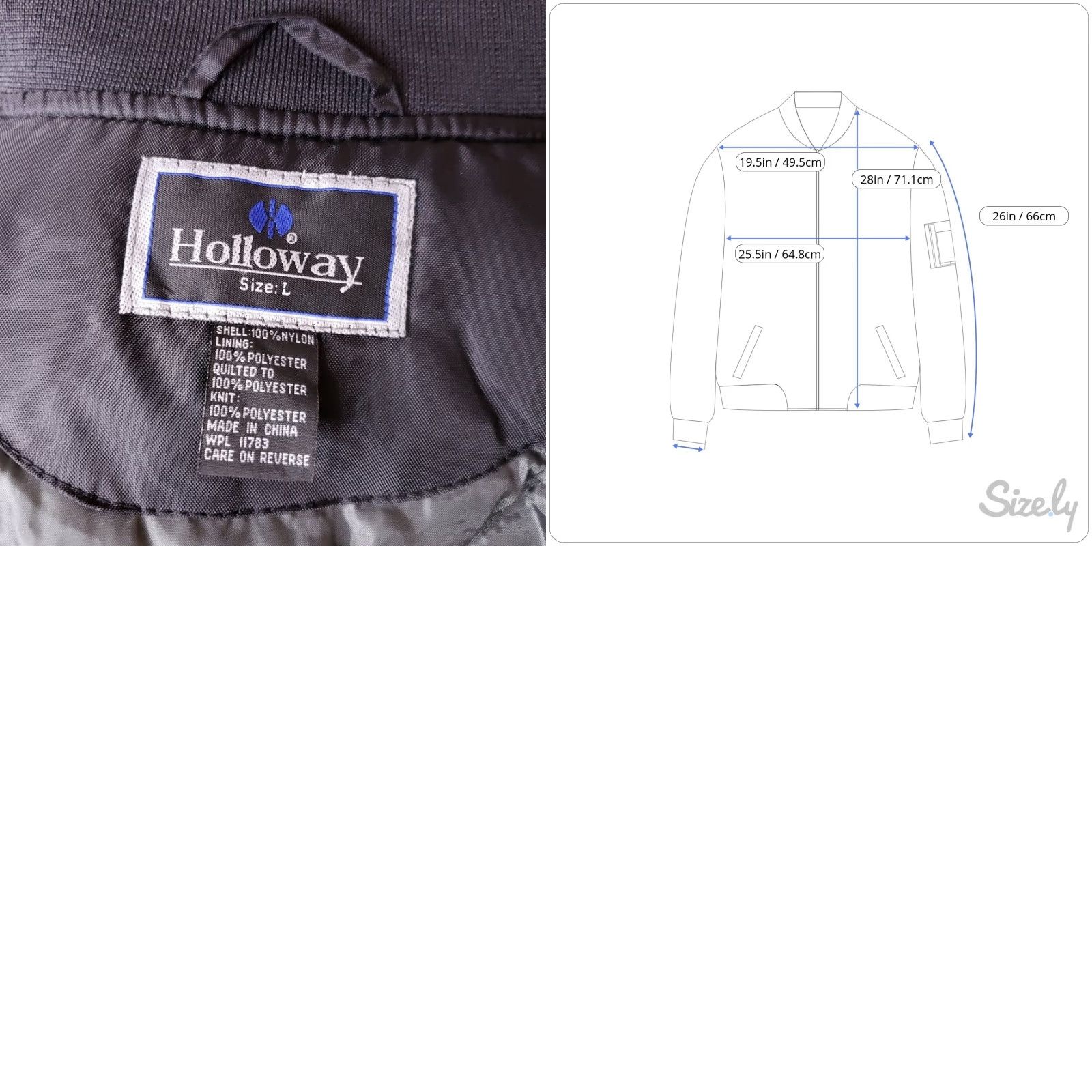 Holloway VINTAGE Holloway Satin Bomber Jacket Mens Size L Black 72nd Signal Battalion Army Germany Flight/Bomber Mens Size US L / EU 52-54 / 3 - 8 Thumbnail