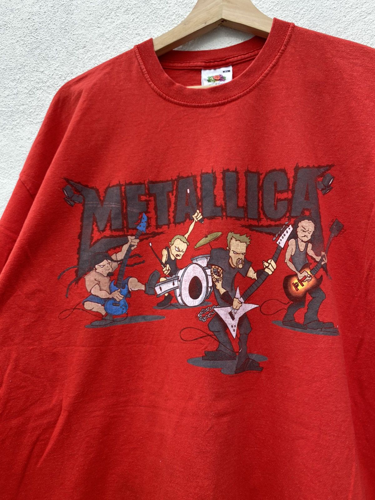 Fruit Of The Loom × Metallica × Vintage Vintage Metallica Madly In Anger Size US XL / EU 56 / 4 - 8 Thumbnail