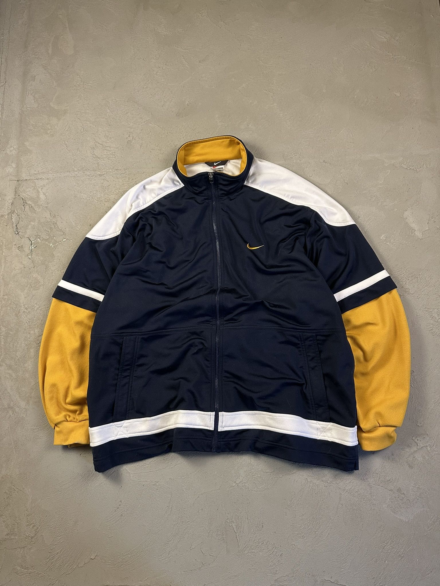 Nike 90s Vintage Nike Zip Boxy Tracksuit Size US XL / EU 56 / 4 - 1 Thumbnail