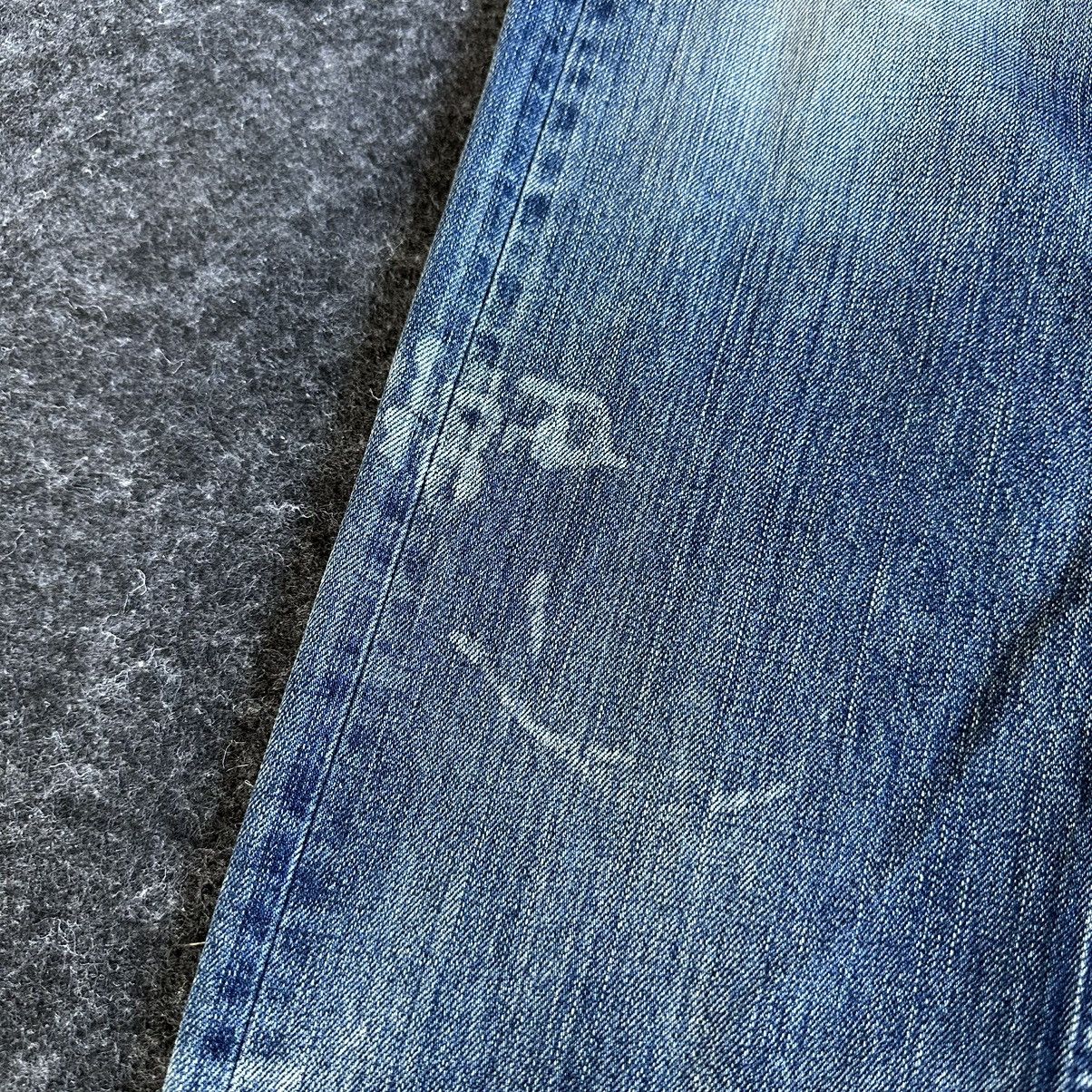Levi's Levis 505 Distressed Blue Washed Vintage Denim 32x30 D578 Size US 32 / EU 48 - 4 Thumbnail