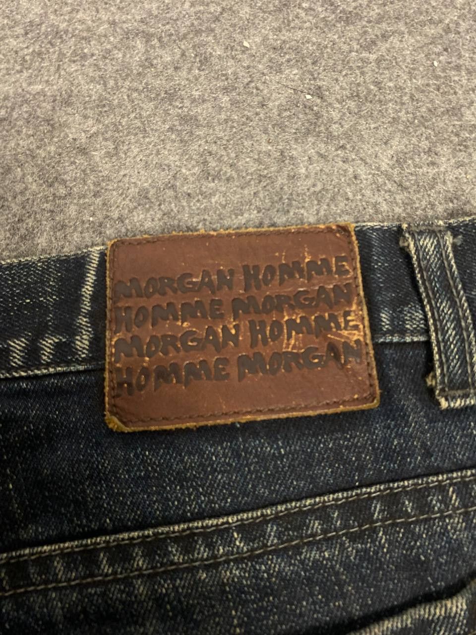 Morgan Homme vintage morgan homme denim nice design Size US 34 / EU 50 - 6 Thumbnail