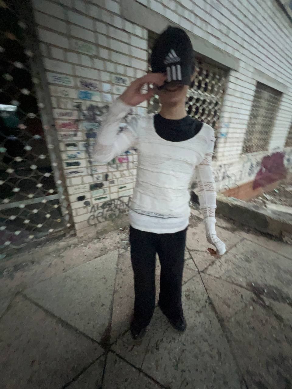 Le Grande Bleu (L.G.B.) × Vintage Vintage Y2K Opium Mummy Owens Style Avantgarde Long Sleeve Size US M / EU 48-50 / 2 - 1 Thumbnail