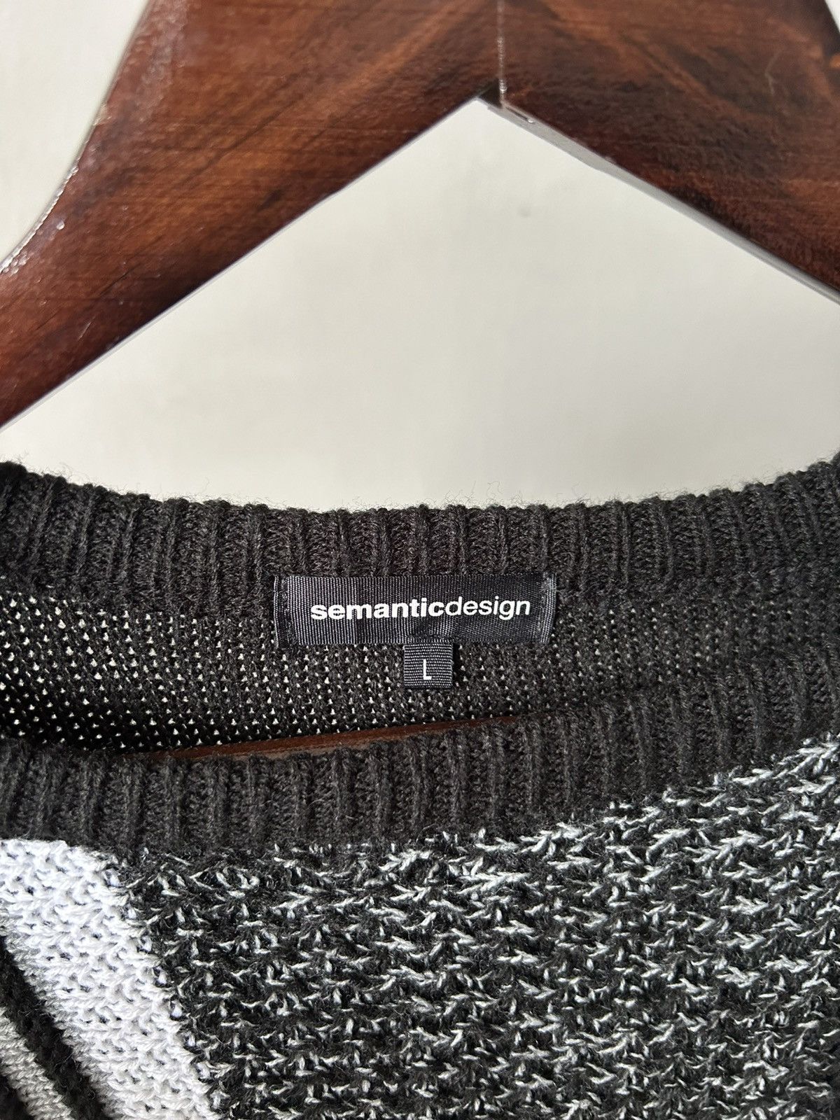 semanticdesign SemanticDesign Stripe Knit Size US L / EU 52-54 / 3 - 6 Thumbnail