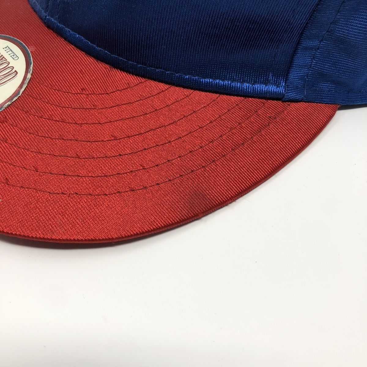 NBA Hardwood Classics New Jersey Nets Fitted Hat 7 3/8 Size ONE SIZE - 4 Thumbnail