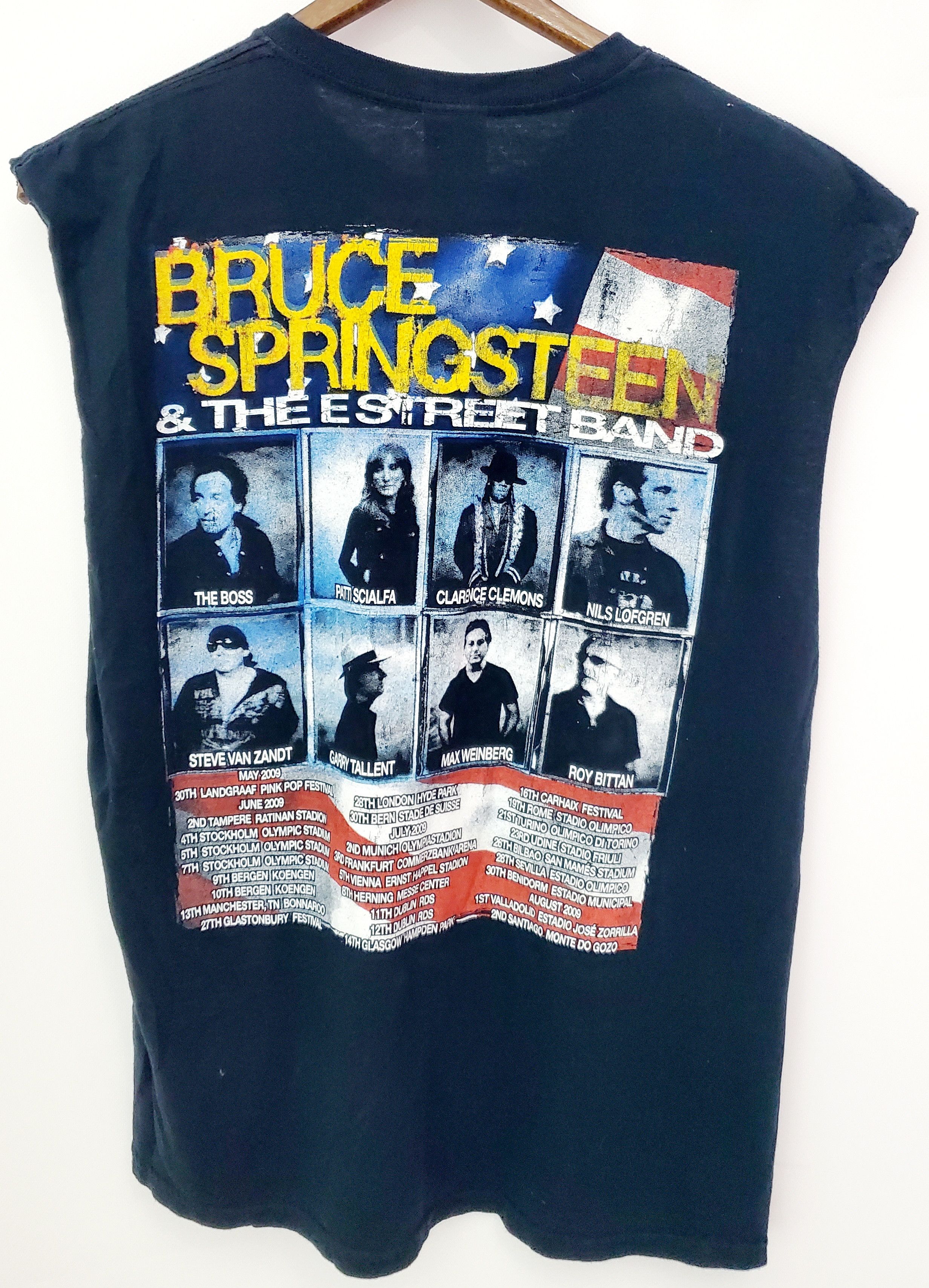 Band Tees × Vintage Y2K Bruce Springsteen T-Shirt Working On A Dream Tour site M Size US M / EU 48-50 / 2 - 3 Thumbnail