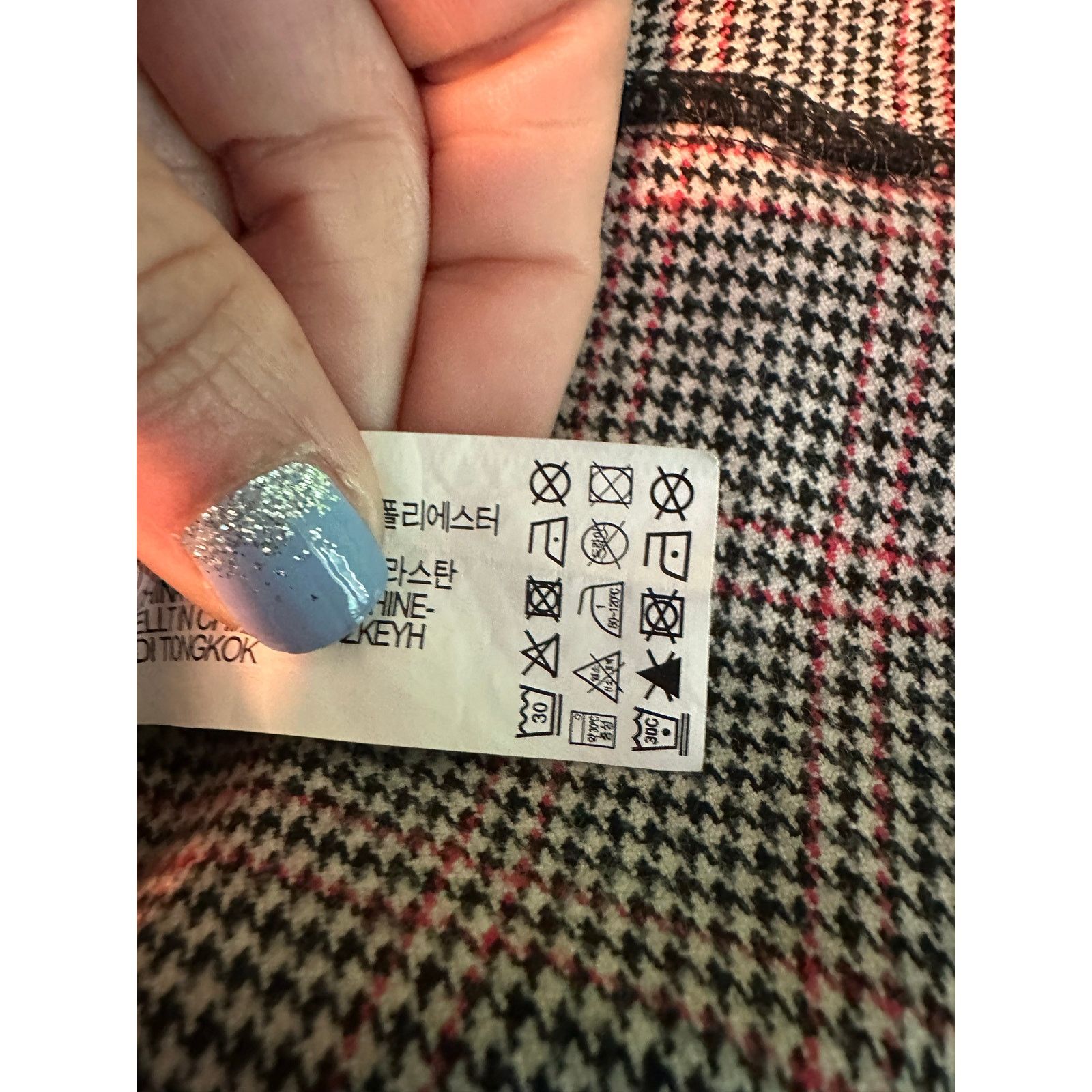 Zara Zara houndstooth long sleeves sheath mini dress size Small Size M / US 6-8 / IT 42-44 - 5 Thumbnail