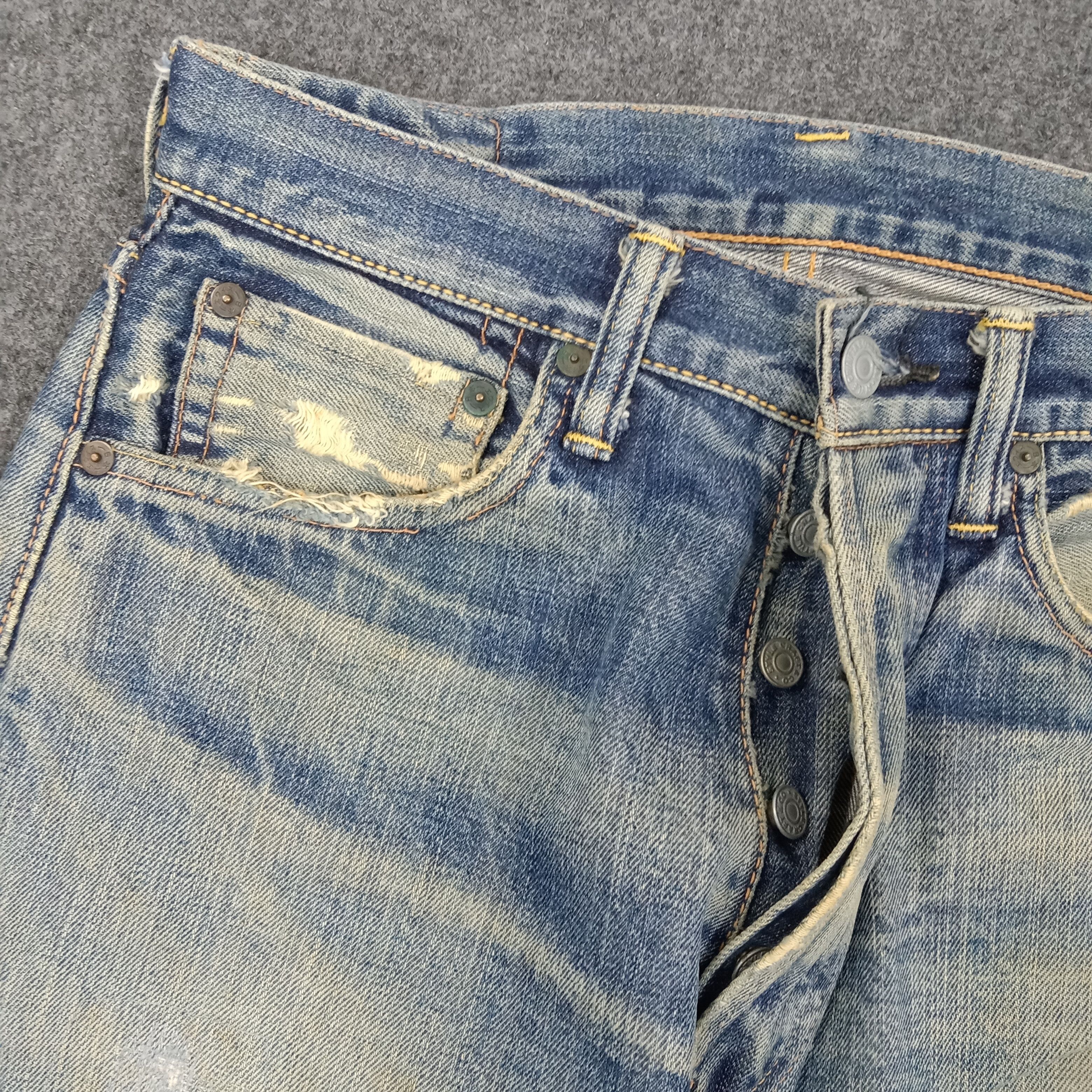 Evisu Evisu Japanese Brand Daicock Custom Selvedge Jeans Size US 27 - 7 Thumbnail