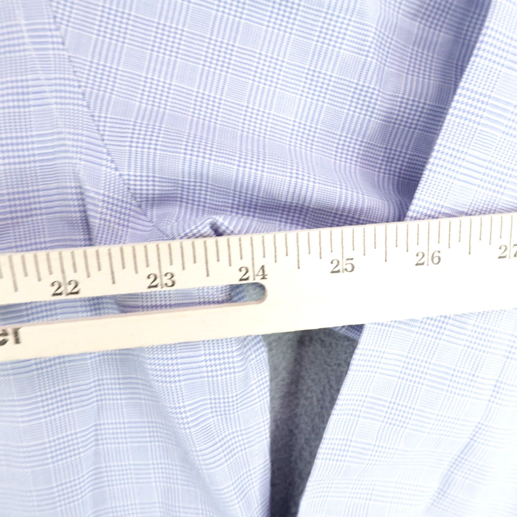 Brooks Brothers Brooks Brothers Non-Iron Button Up Shirt Large Blue White Houndstooth Plaid Long Sleeve Classic Mens Size US L / EU 52-54 / 3 - 6 Thumbnail