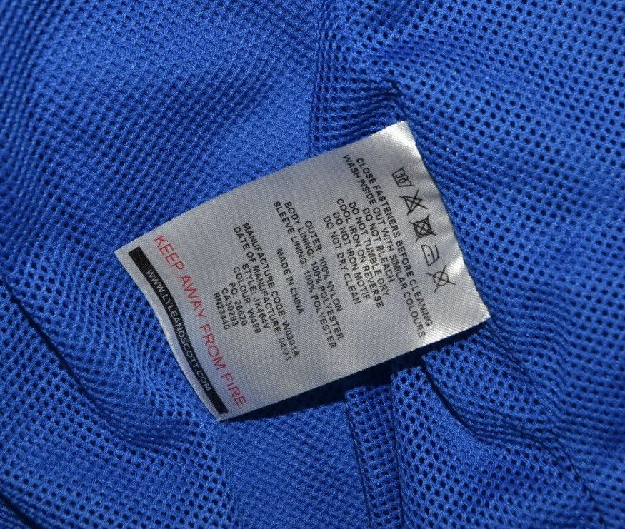 Lyle & Scott Lyle & Scott Golden Eagle Full Zip Hooded Jacket Blue Size S Size US S / EU 44-46 / 1 - 15 Thumbnail