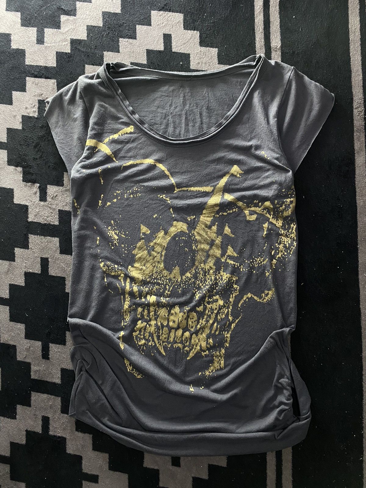 Beauty Beast × If Six Was Nine × Le Grande Bleu (L.G.B.) Japanese ifsixwasnine style unknwn skull tshirt Size US M / EU 48-50 / 2 - 1 Thumbnail