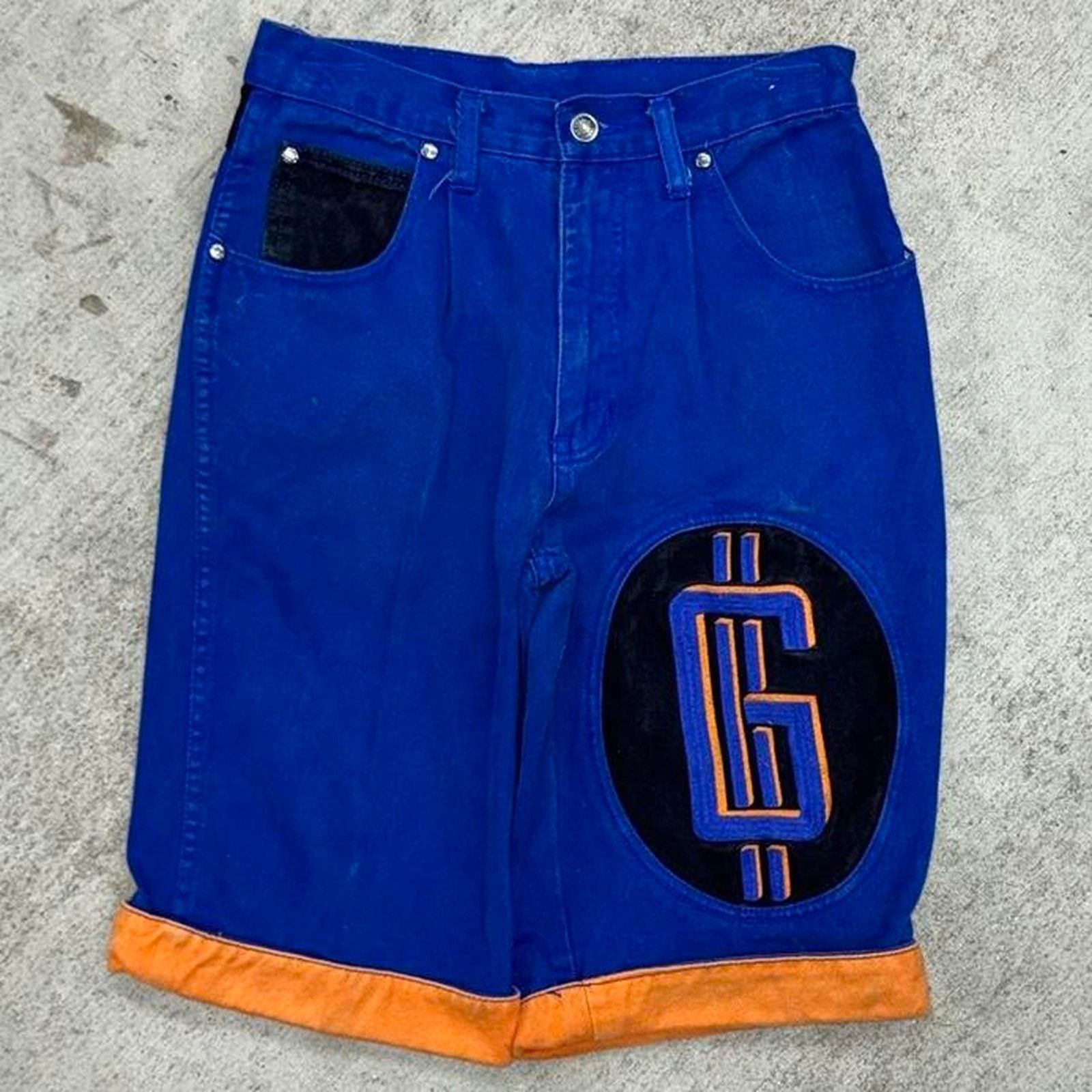 Vintage Vintage 90s exhaust jorts Size US 26 / EU 42 - 4 Thumbnail