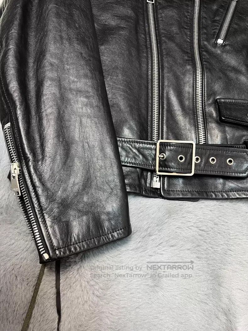 Saint Laurent Paris Saint Laurent Paris Motorcycle Leather Jacket Size 50 i Size US M / EU 48-50 / 2 - 5 Thumbnail