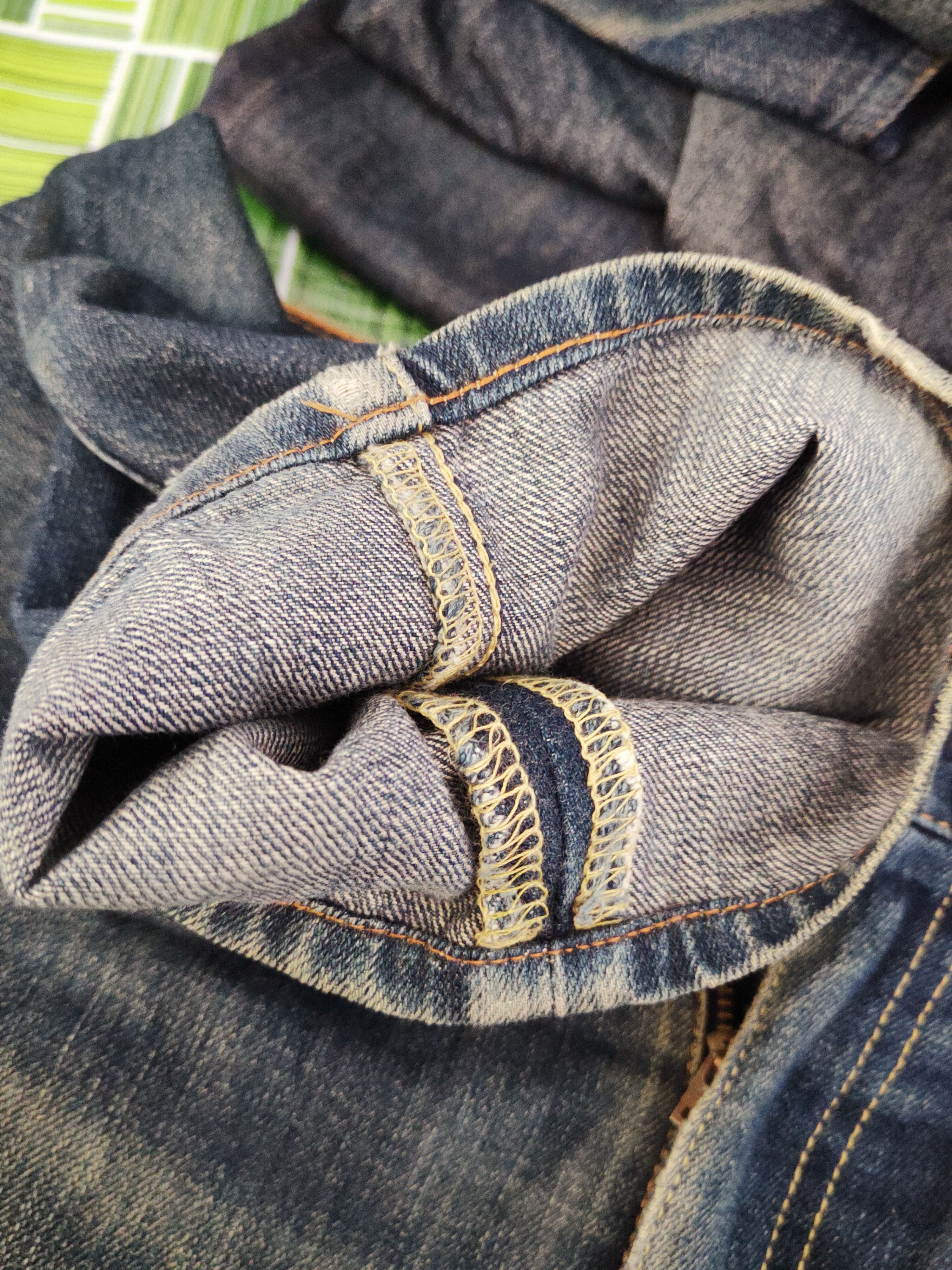 Levi's 505 Levi's Dark Blue Distressed Ripped Jeans #S2672 Size US 32 / EU 48 - 15 Thumbnail