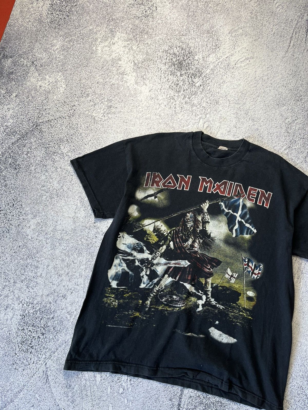 Band Tees Rare Iron Maiden Tee T Shirt 1998 Vintage Black Size US L / EU 52-54 / 3 - 2 Thumbnail