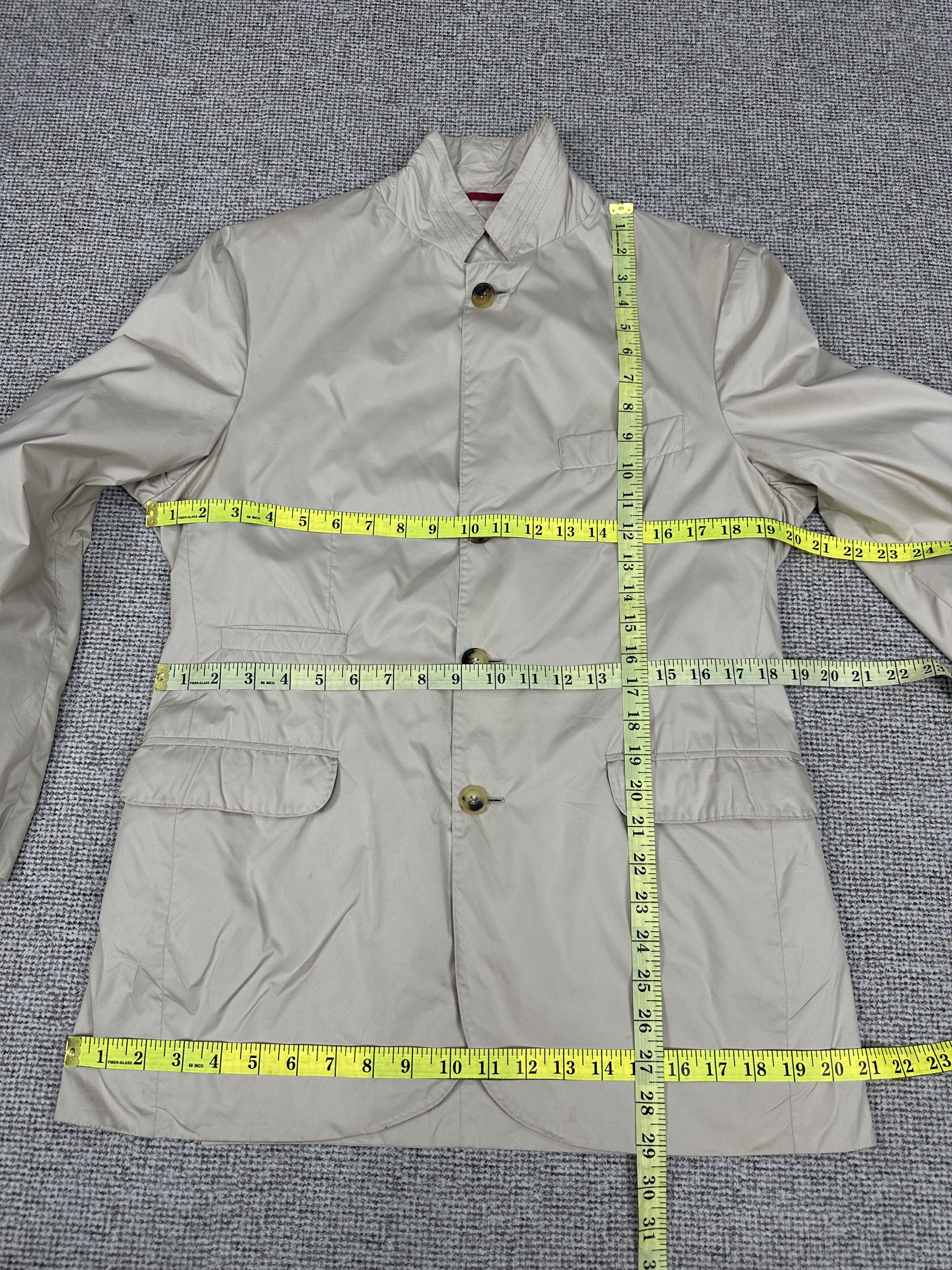 Brunello Cucinelli Vintage Brunello Cucinelli Nylon Blazer Jacket VT02 Size XL / US 12-14 / IT 48-50 - 8 Thumbnail