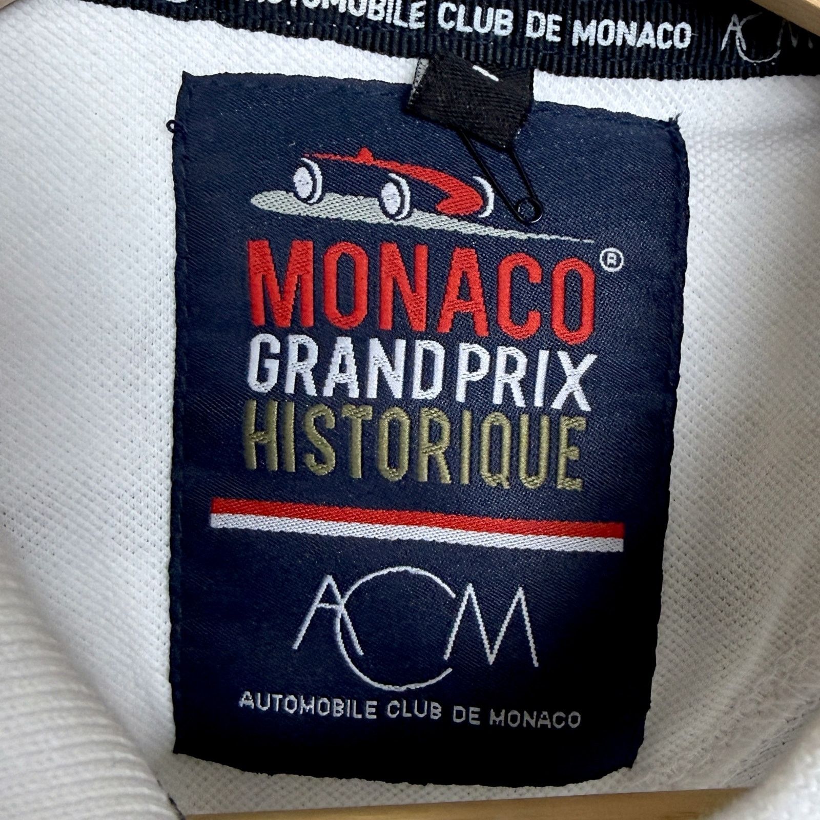 APM Monaco Automobile Club De Monaco 2022 Grandprix Women's L Polo Size L / US 10 / IT 46 - 6 Thumbnail