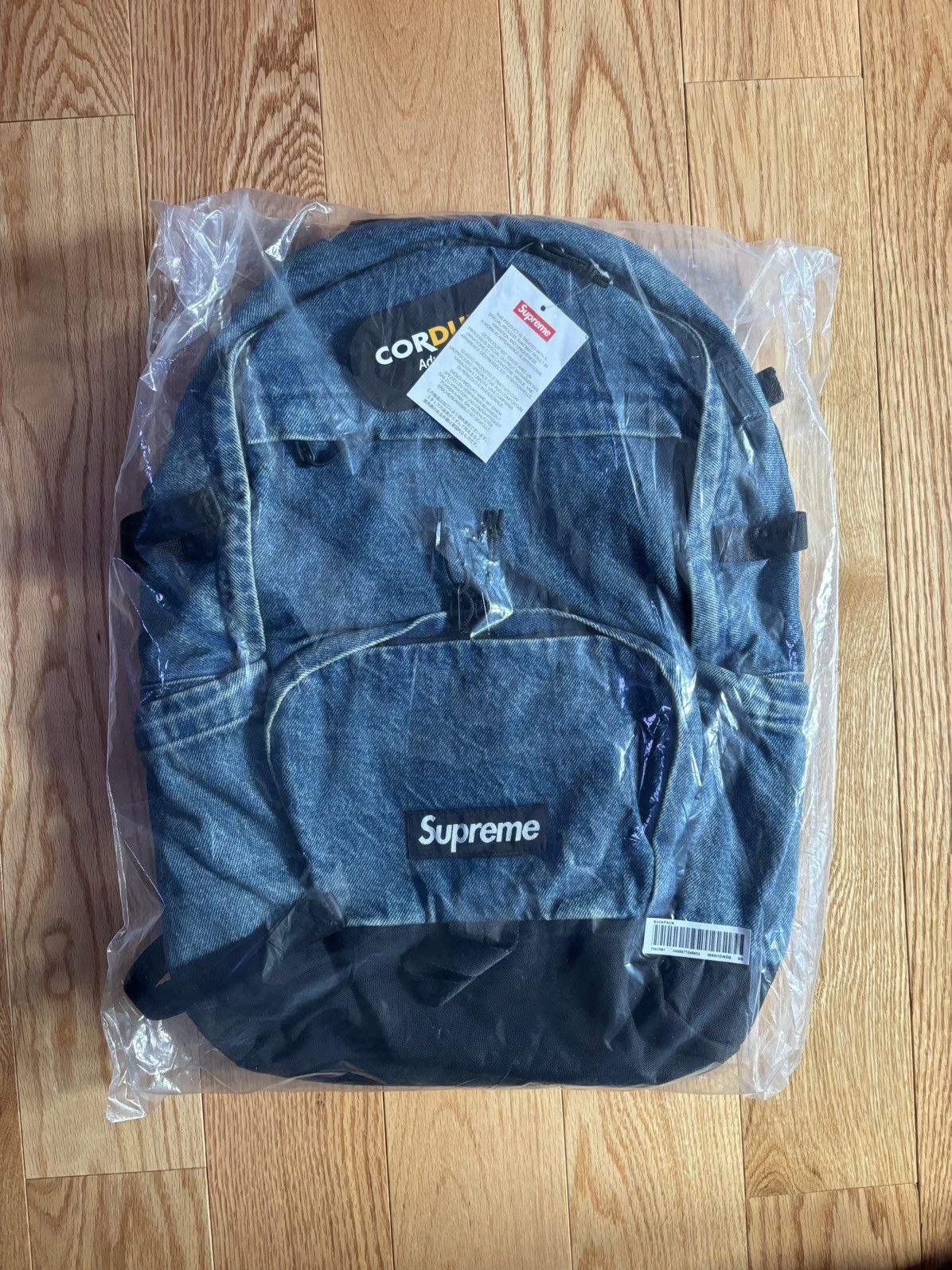 Supreme Supreme Denim Backpack Size ONE SIZE - 1 Thumbnail