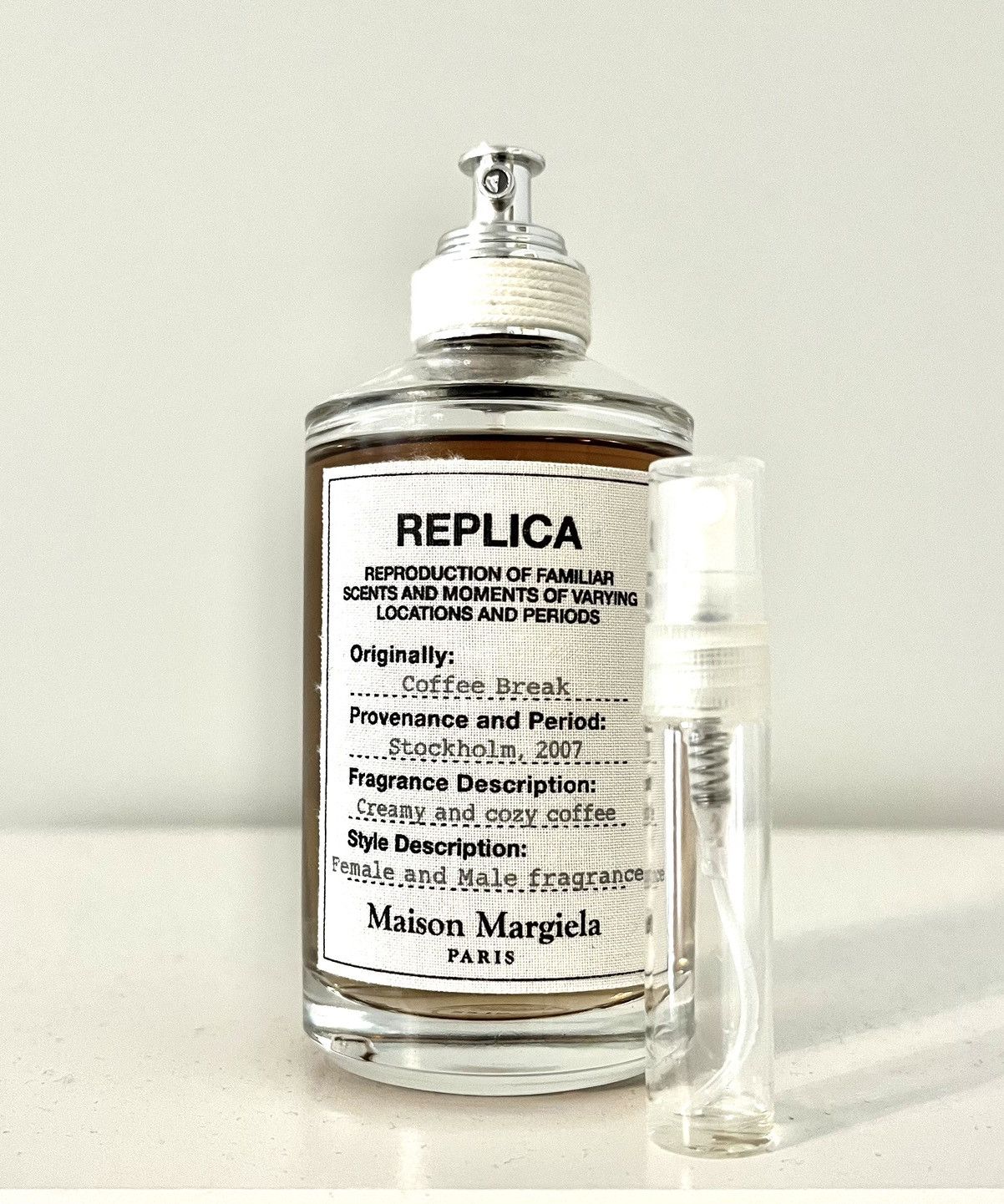 Designer × Maison Margiela × Streetwear Maison Margiela Coffee Break Perfume Fragrance 5ml