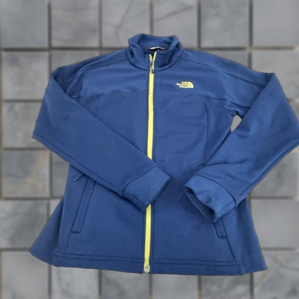 The North Face The North Face Women Fleece Jacket Blue Full Zip Gorpcore Outdoor Layer Jacket Size S / US 4 / IT 40 - 1 Thumbnail