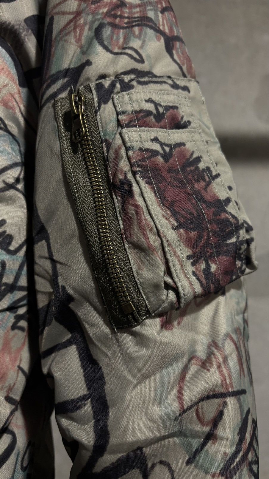 Mowalola Mowalola Graffiti Bomber Size US L / EU 52-54 / 3 - 3 Thumbnail