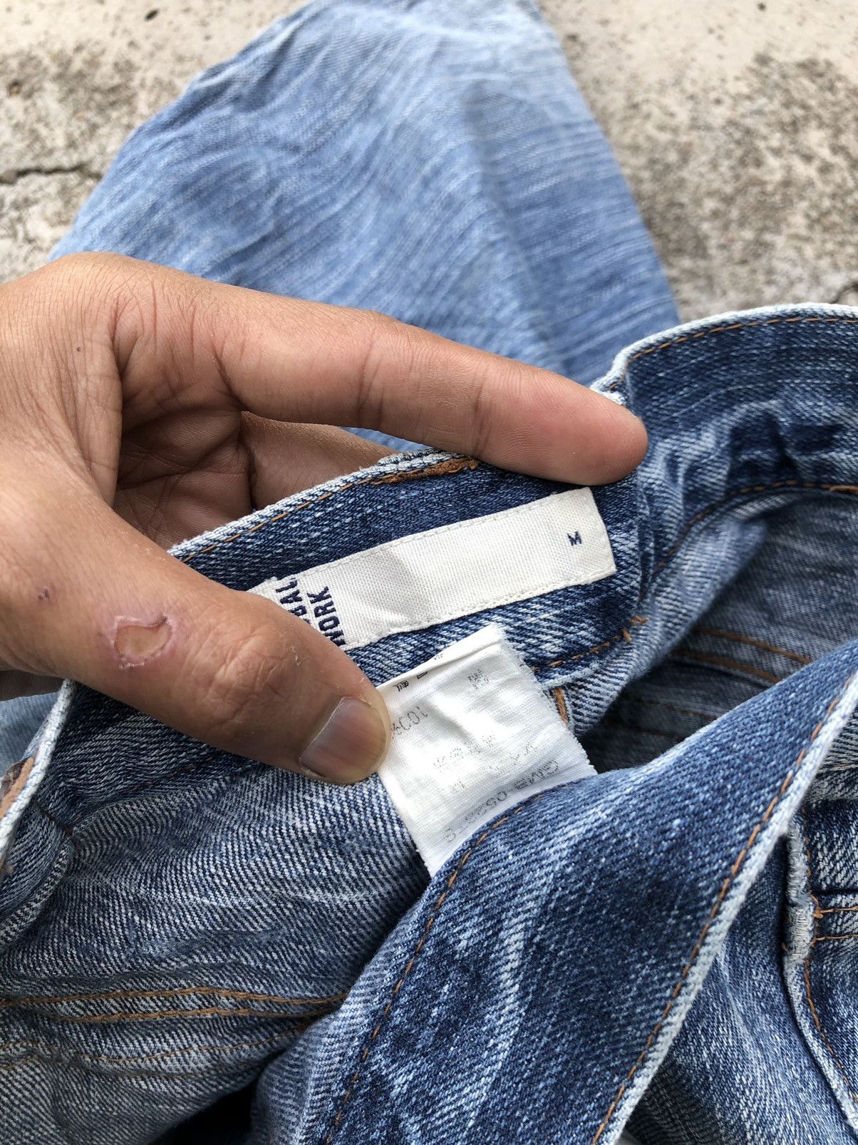 Global Work DISTRESSED BUSHPANT DENIM BY GLOBAL WORK Size US 31 - 3 Thumbnail