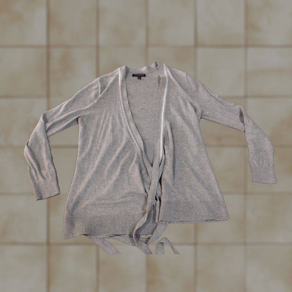 Banana Republic Banana Republic Sweater Cardigan Womens M Casual Open String Cable-Knit Floral Blue Raglan Sleeve Mens? Girls? Size M / US 6-8 / IT 42-44 - 1 Thumbnail