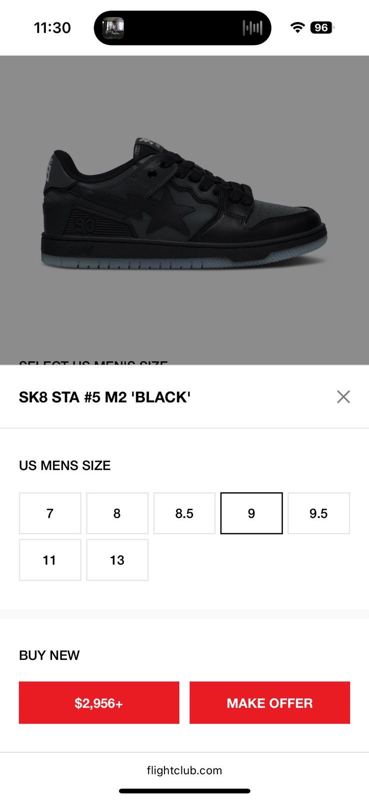 Bape Bape Sta #5 Size US 9 / EU 42 - 13 Thumbnail