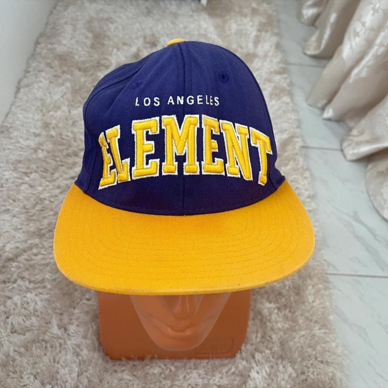 Starter Los Angeles Element Crowns Starter Snap Back Cap Purple Size ONE SIZE - 7 Thumbnail