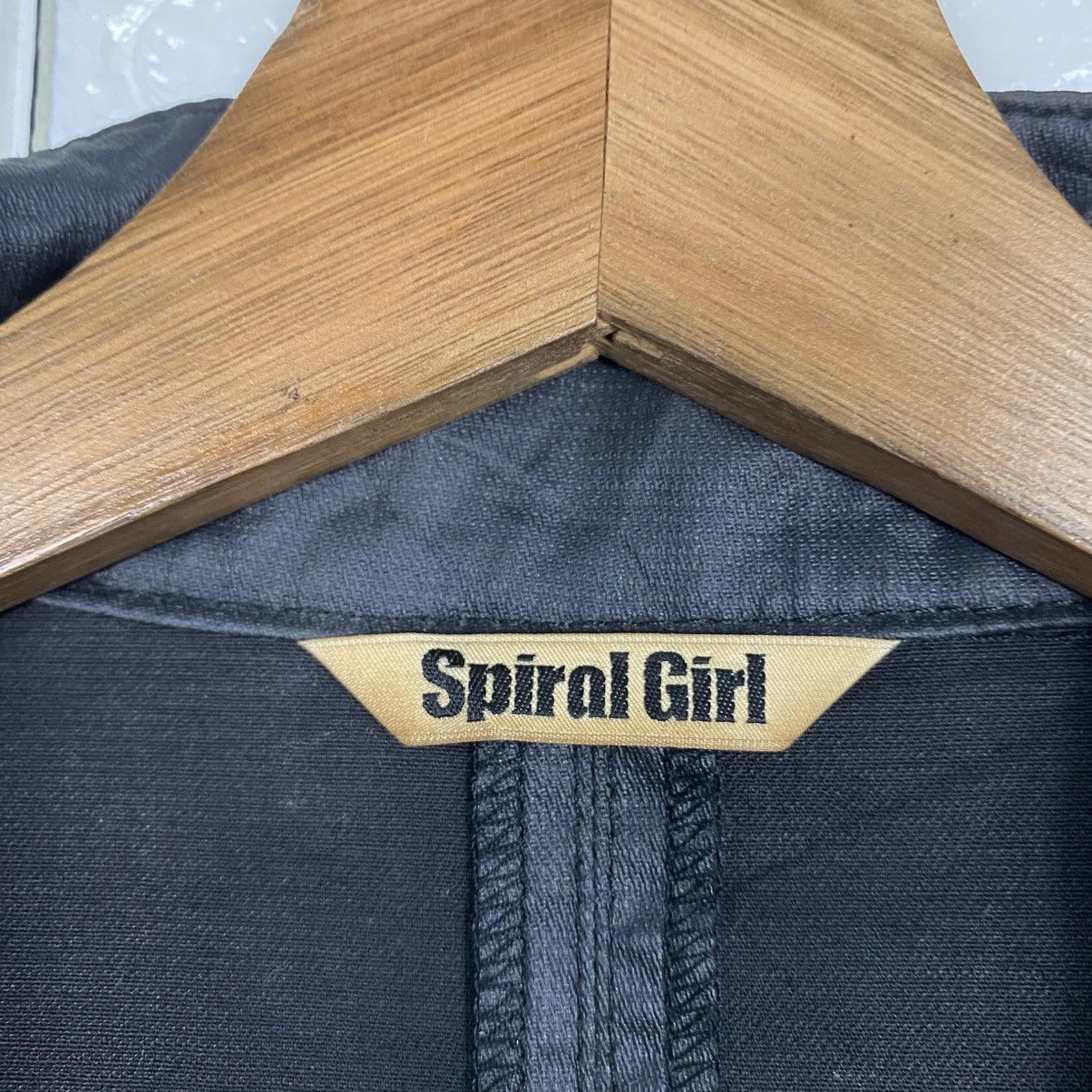 Hysteric Glamour 📌Vintage Cropped Soft Leather Biker Jacket Spiral Girl Size US M / EU 48-50 / 2 - 20 Thumbnail
