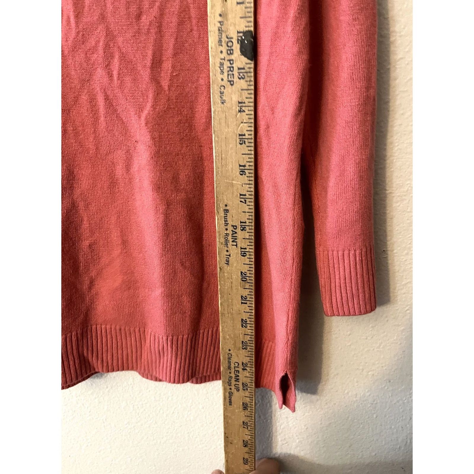 Vintage Karen Scott Sweater Women Size Medium Pink Knit Top Orchard 3/4 Sleeve Size M / US 6-8 / IT 42-44 - 4 Thumbnail