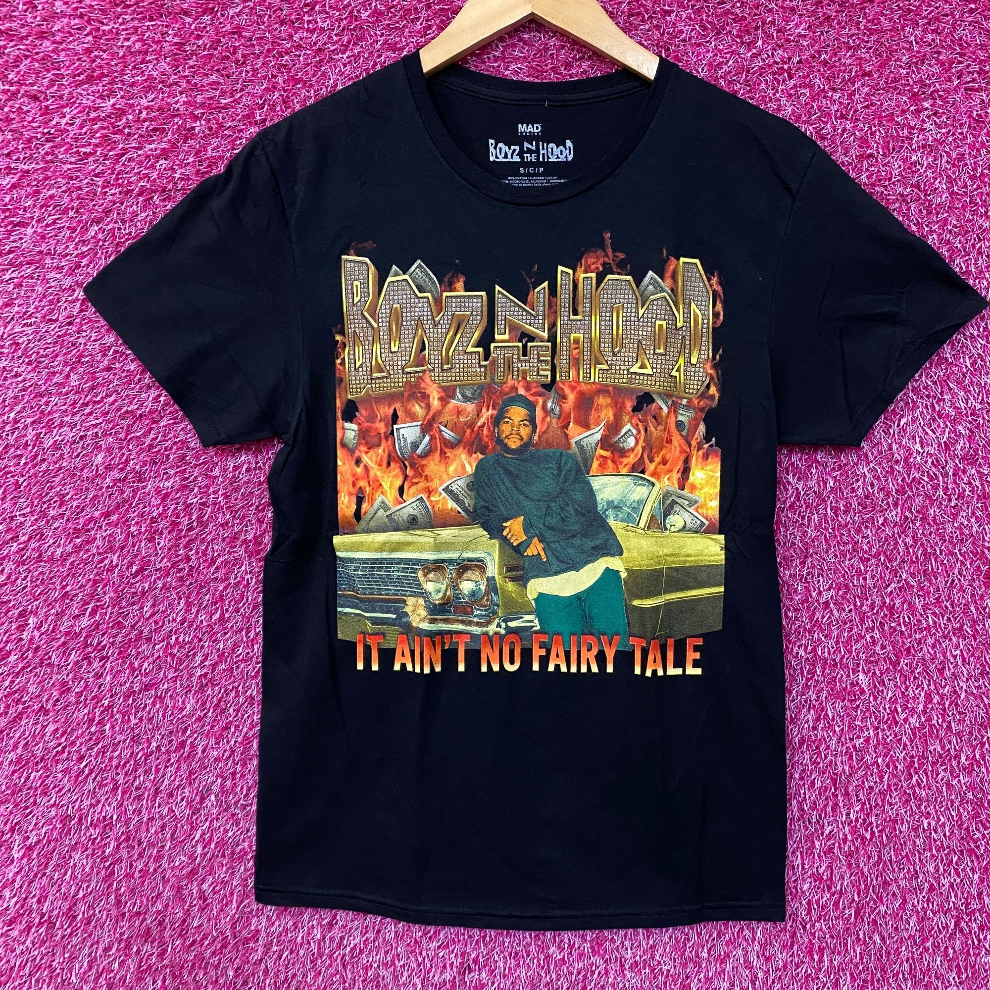 Rap Tees Boyz N The Hood Ain't No Fairytale Graphic T-Shirt Small Size US S / EU 44-46 / 1 - 1 Thumbnail