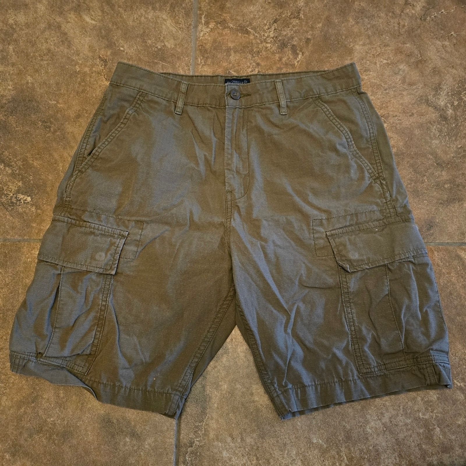 Levi's Brown | LEVI STRAUSS & CO. | Cargo Short Size US 30 / EU 46 - 1 Thumbnail
