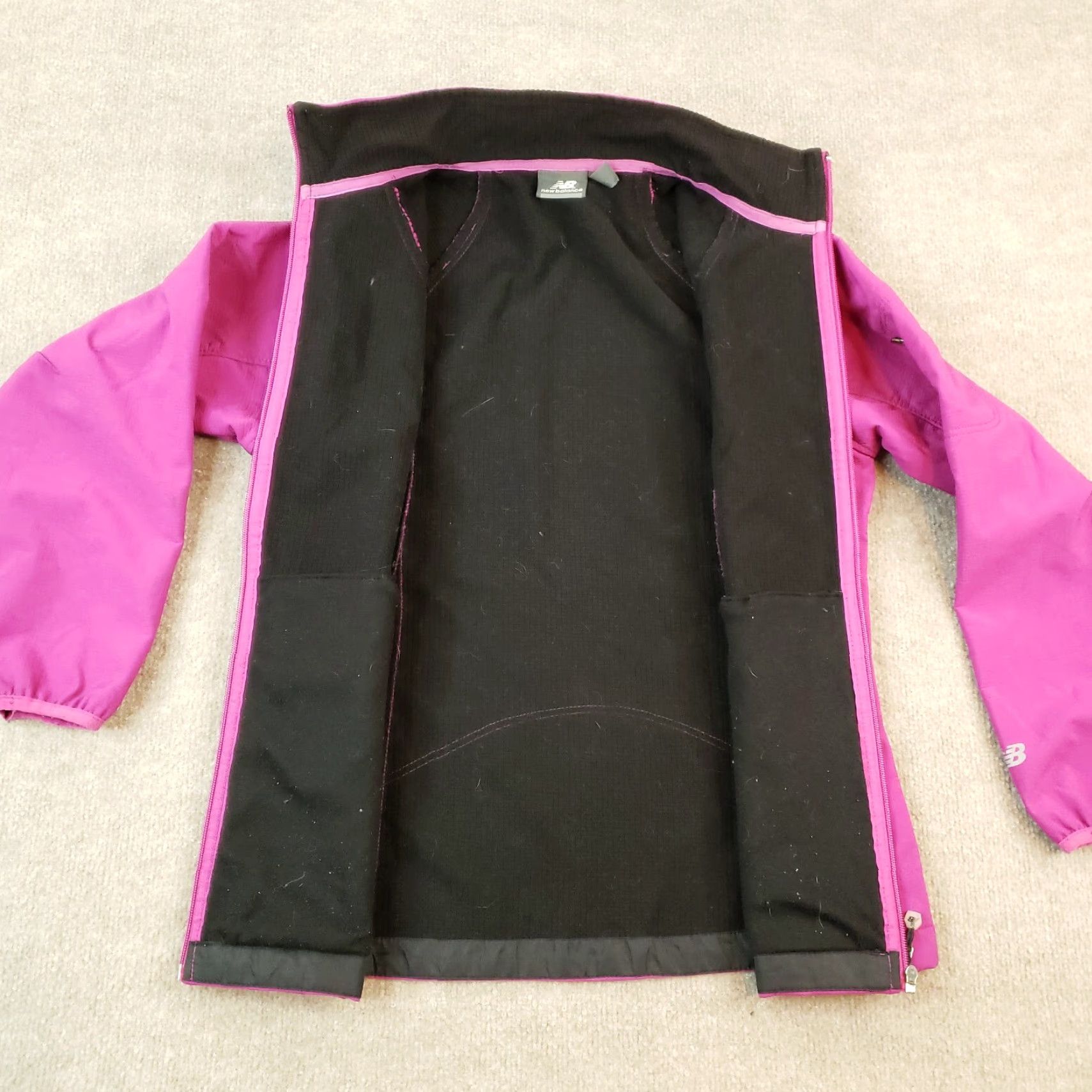 New Balance New Balance Windbreaker Jacket Womens M Purple Full Zip Mock Neck Everyday Casual 90s? Size M / US 6-8 / IT 42-44 - 6 Thumbnail