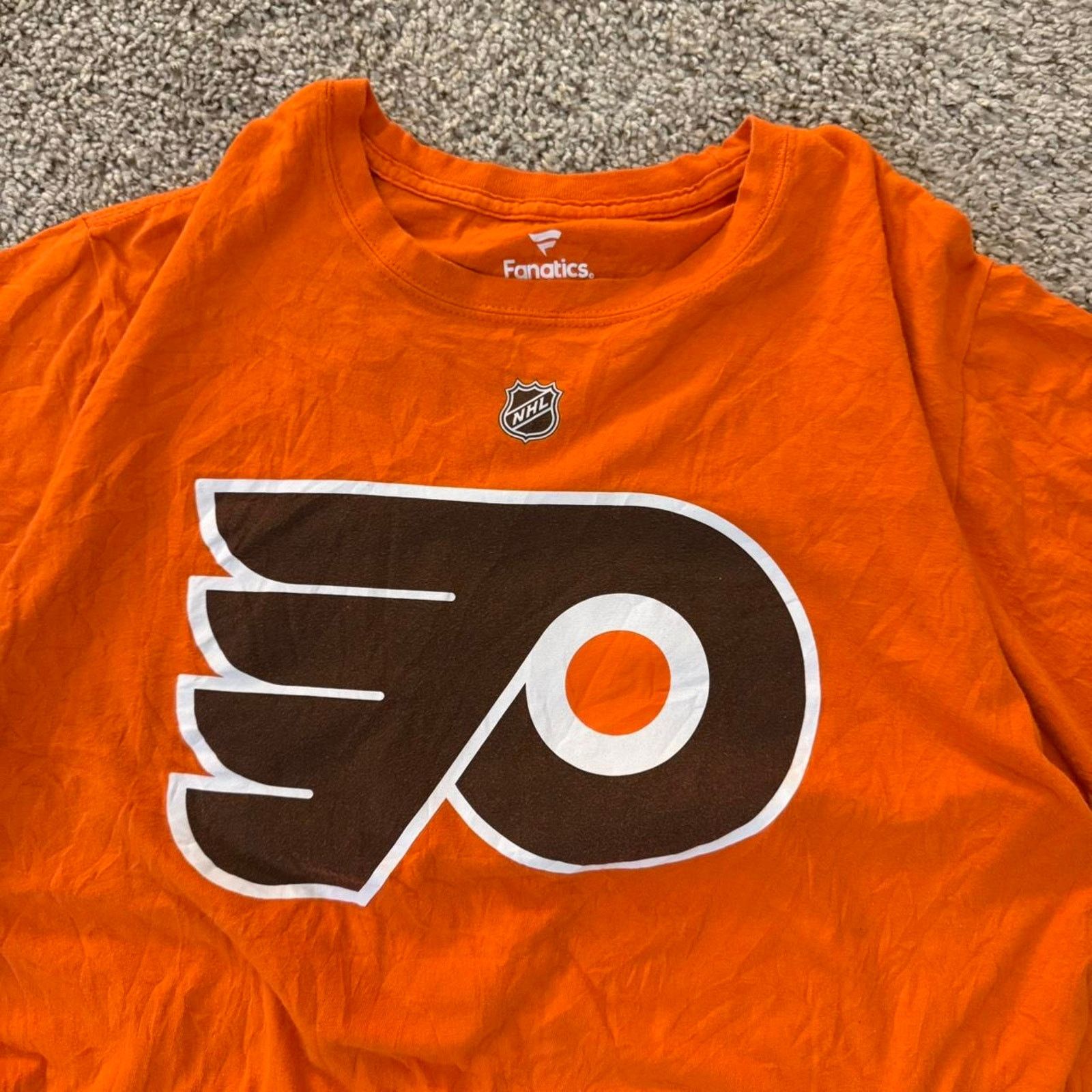 & Other Stories Orange and black Philadelphia Flyers Fanatics shirt Size US L / EU 52-54 / 3 - 5 Thumbnail