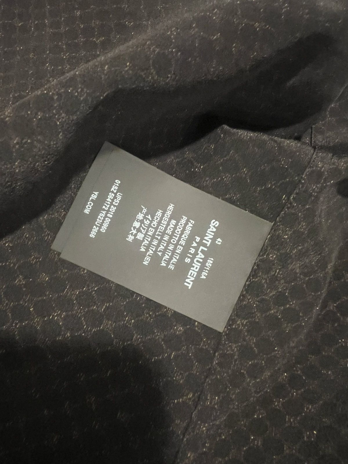 Saint Laurent Paris Saint Laurent silk shirt. 43/17. $1190 Size US XL / EU 56 / 4 - 9 Thumbnail