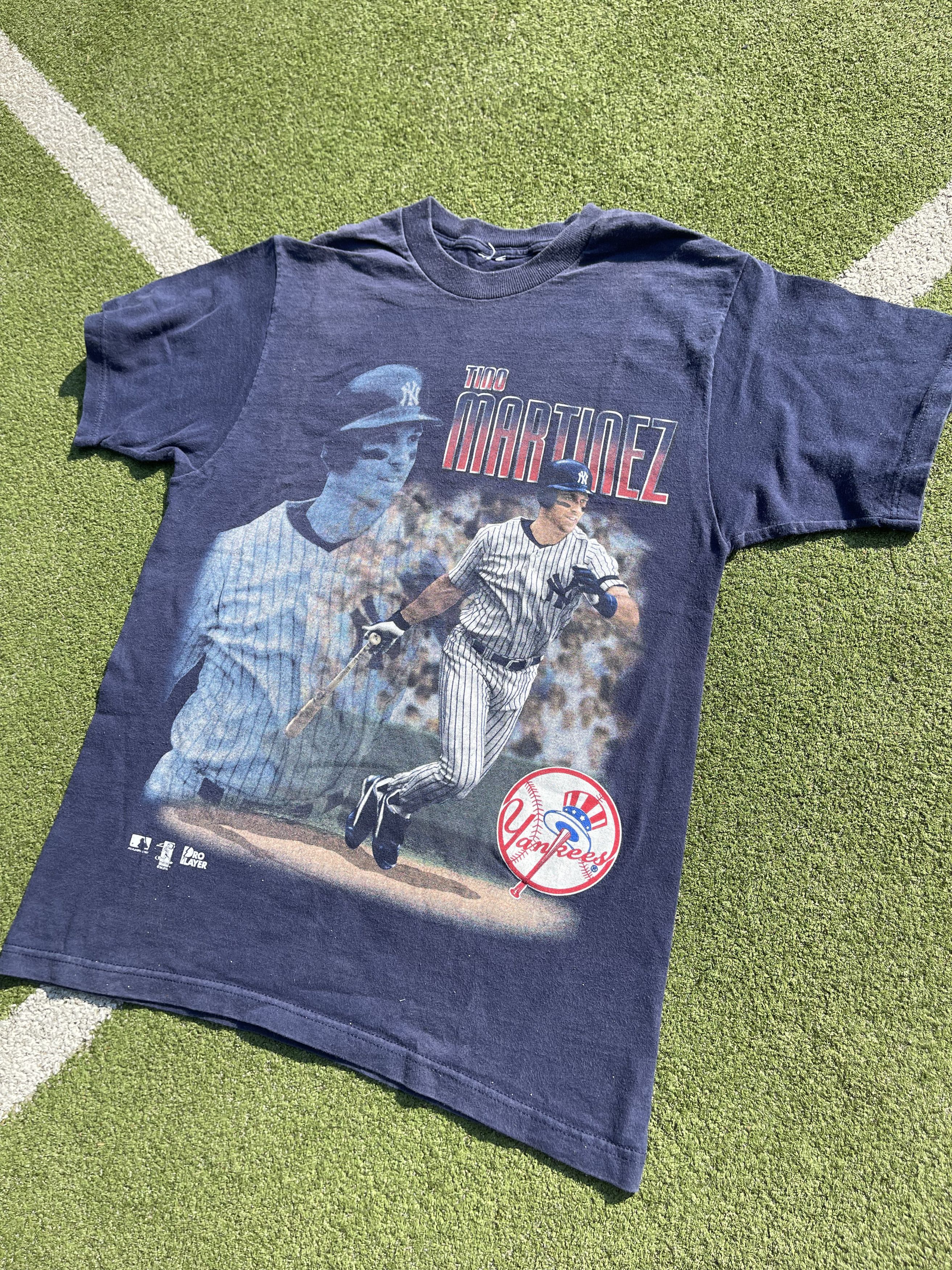 New York Yankees × Pro Player × Vintage 1997 NEW YORK YANKEES TINO MARTINEZ PRO PLAYER T-SHIRT Size US M / EU 48-50 / 2 - 5 Thumbnail