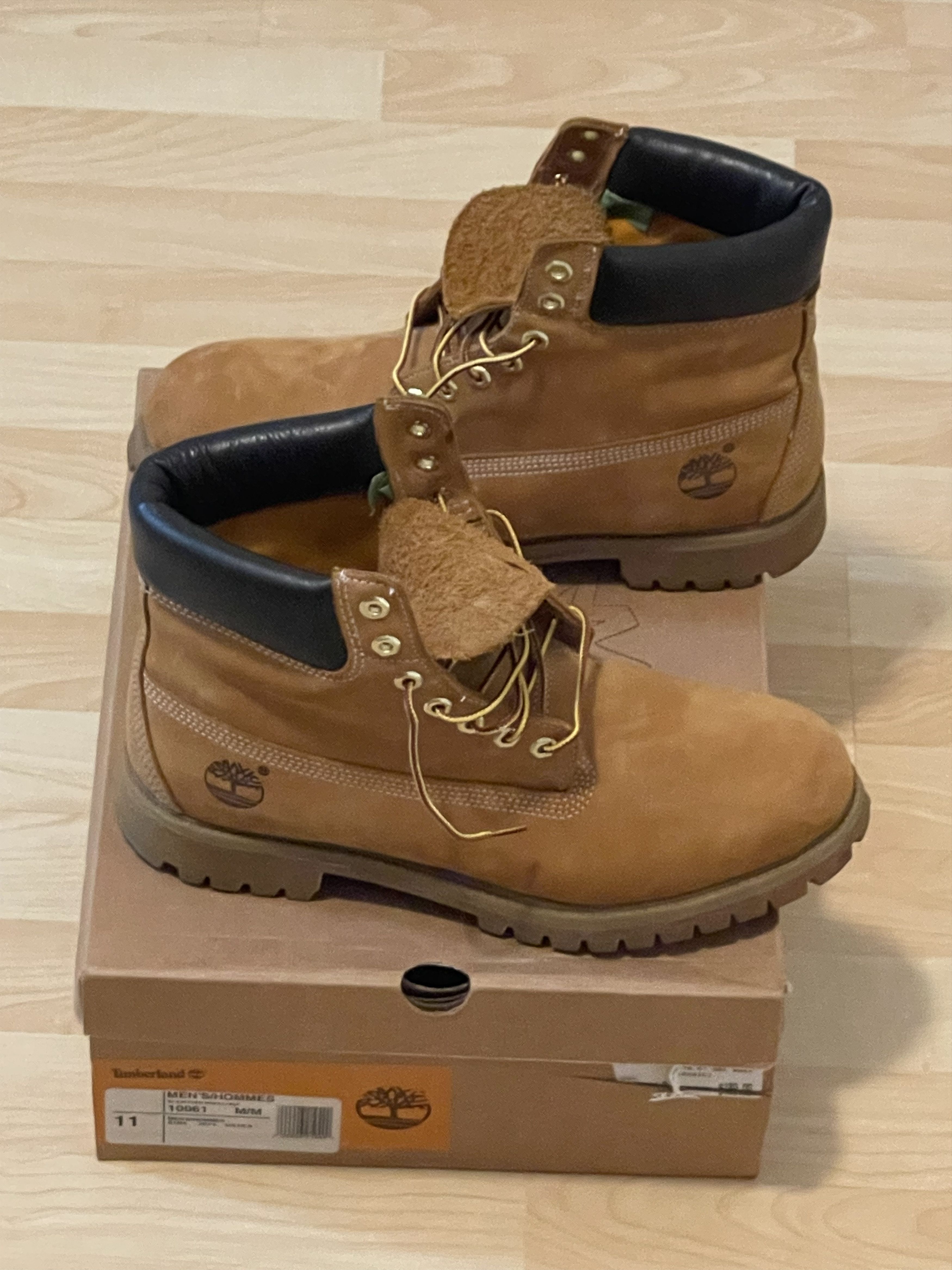 Timberland wheat 6 inch boot