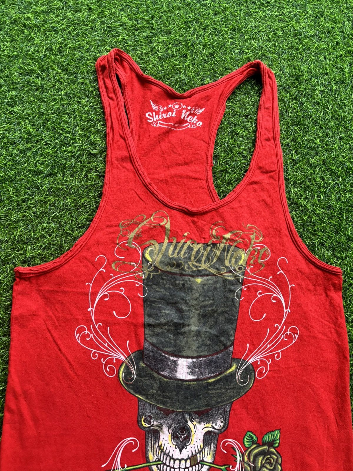 Hysteric Glamour Y2k Shilai Neka Skull Punk Style Tank Tops Size US XL / EU 56 / 4 - 4 Thumbnail