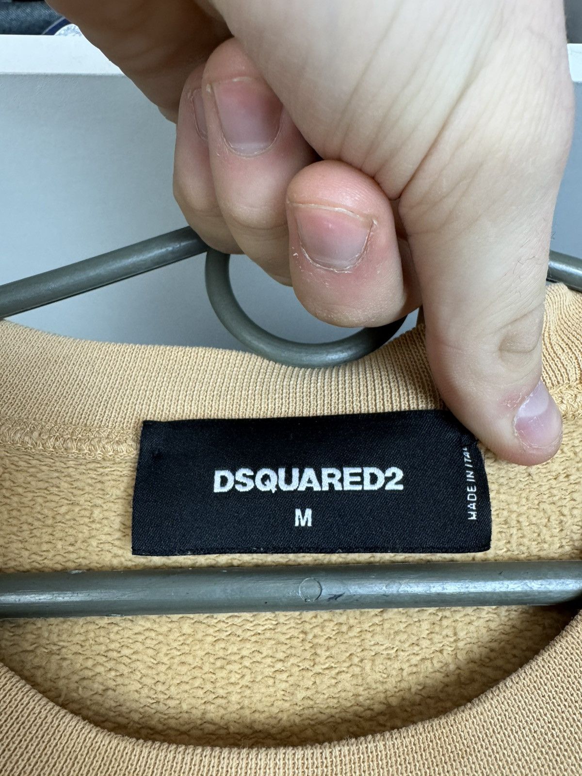 Dsquared2 Dsquared2 Dead Raglan Fit Sweatshirt Made in Italy Size US M / EU 48-50 / 2 - 4 Thumbnail