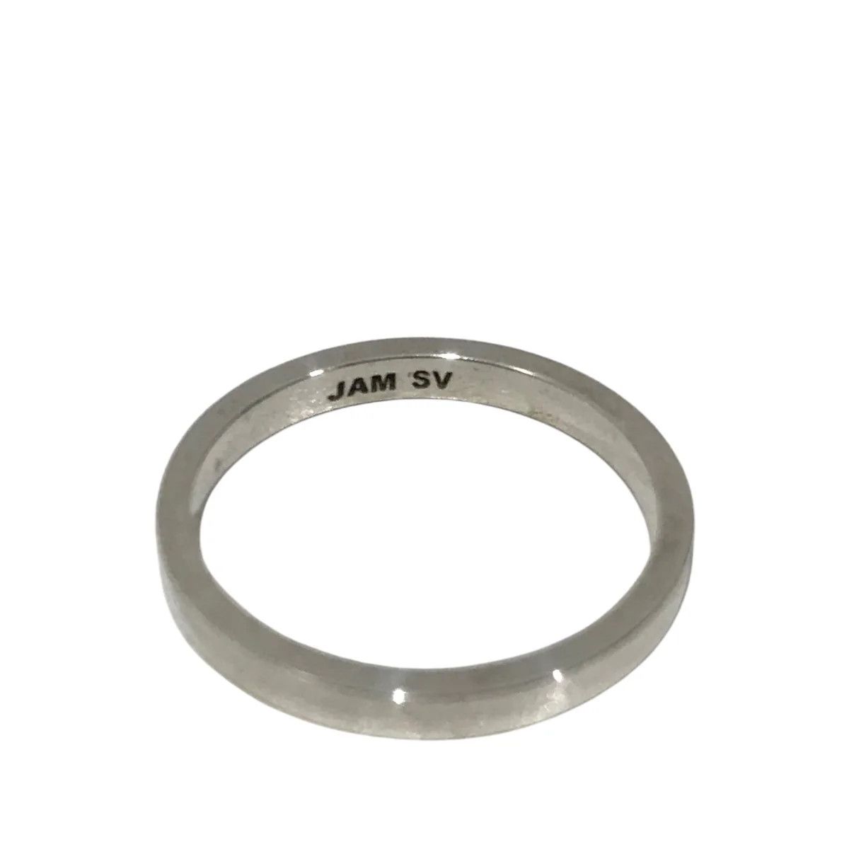 Jam Home Made .925 Silver Studded Double Ring Size ONE SIZE - 7 Thumbnail