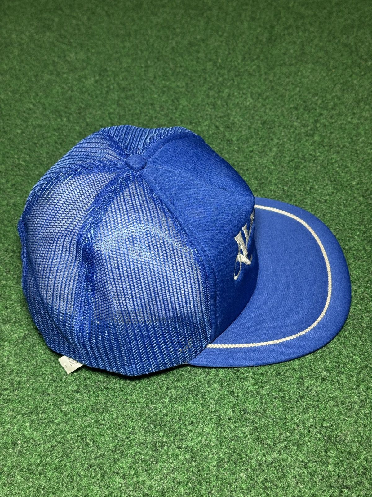 Vintage Vintage Alabama In Concert Trucker Snapback Band Blue Hat Size ONE SIZE - 2 Thumbnail