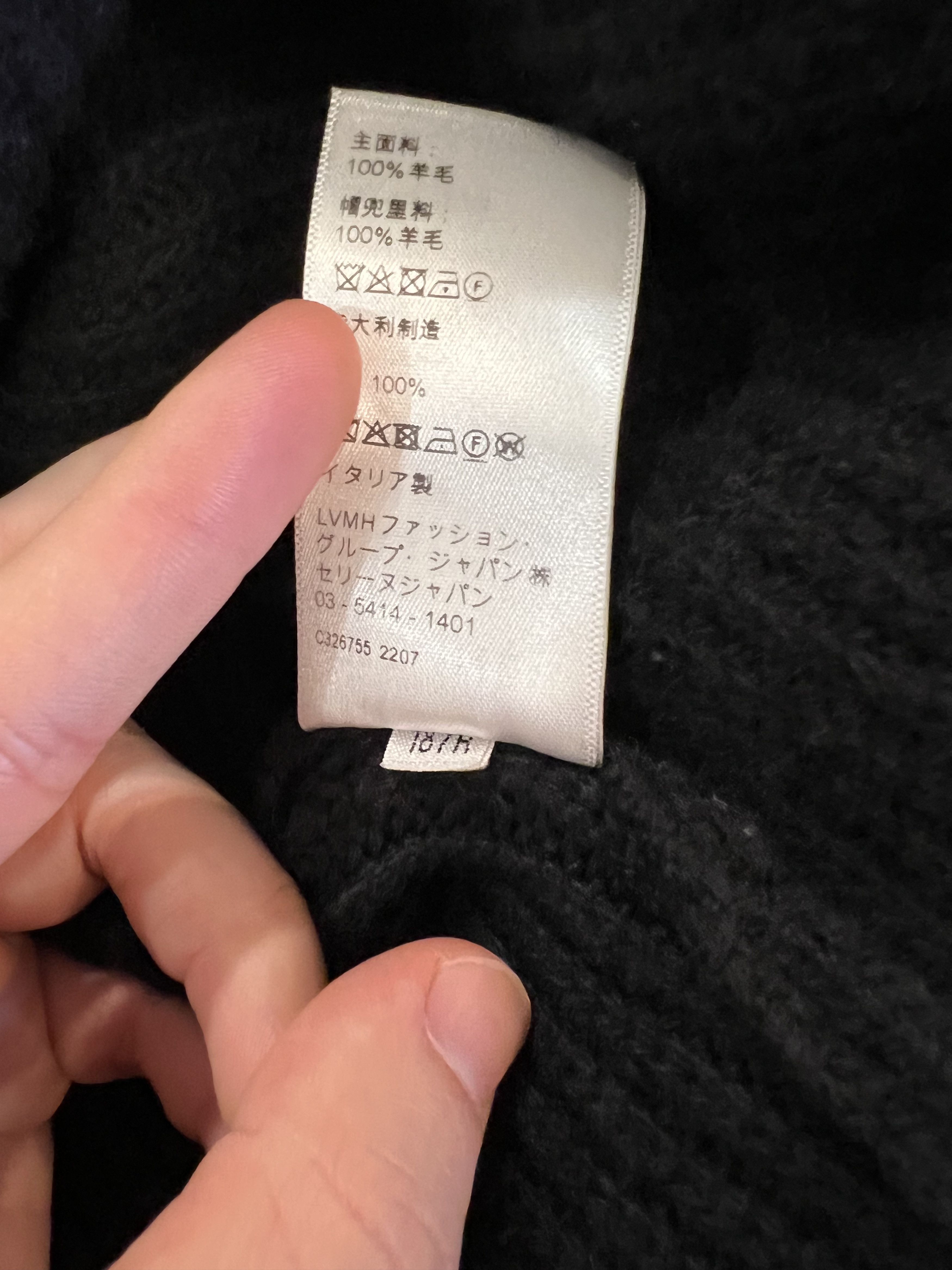 Celine Sequin-Embellished Ribbed Wool Hoodie Size US S / EU 44-46 / 1 - 5 Thumbnail