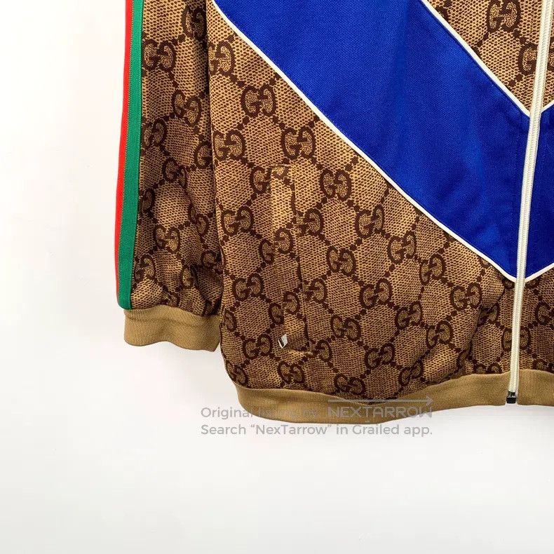 Gucci Gucci Colour block striped logo jacquard full print stand- Size US XS / EU 42 / 0 - 4 Thumbnail