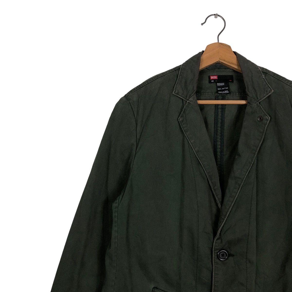 Diesel 📌VINTAGE CHORE MILITARY JACKET DIESEL BIKER Size US L / EU 52-54 / 3 - 10 Thumbnail