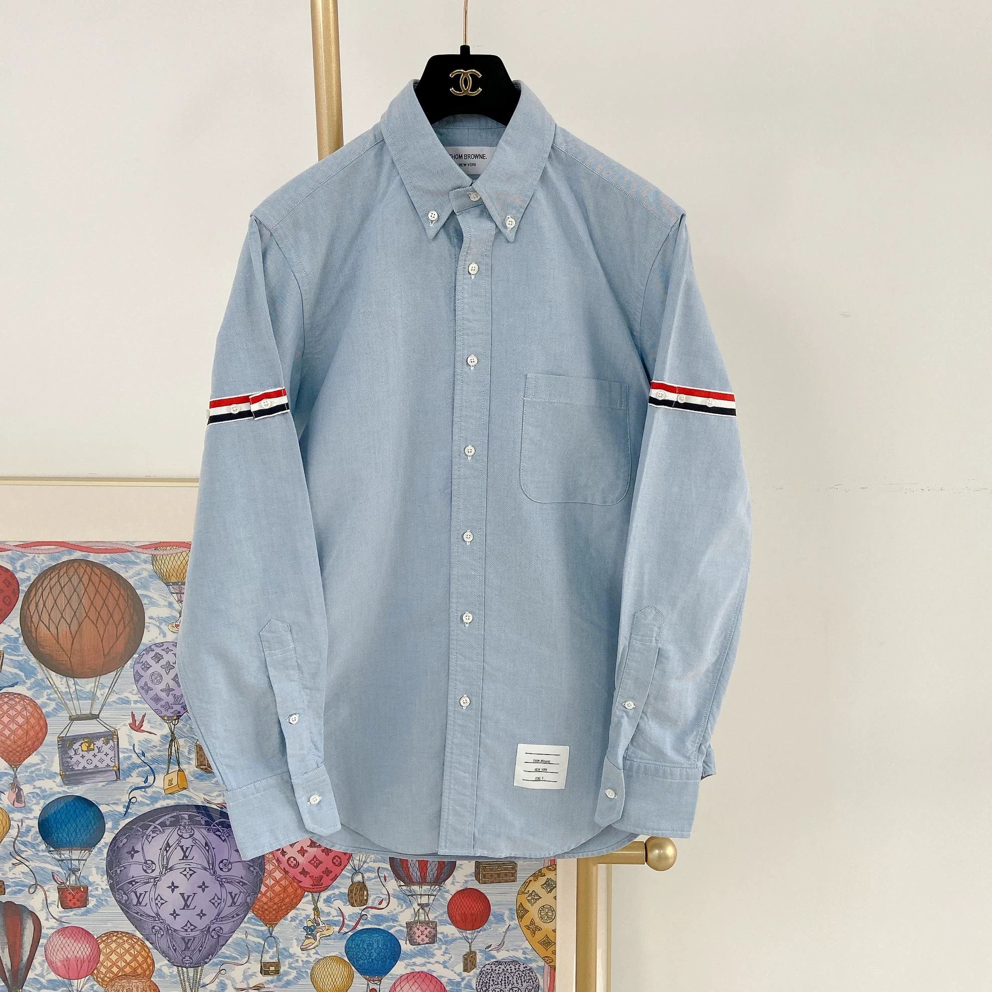 Thom Browne Thom Browne blue shirt 3 new with tags Size US M / EU 48-50 / 2 - 2 Thumbnail