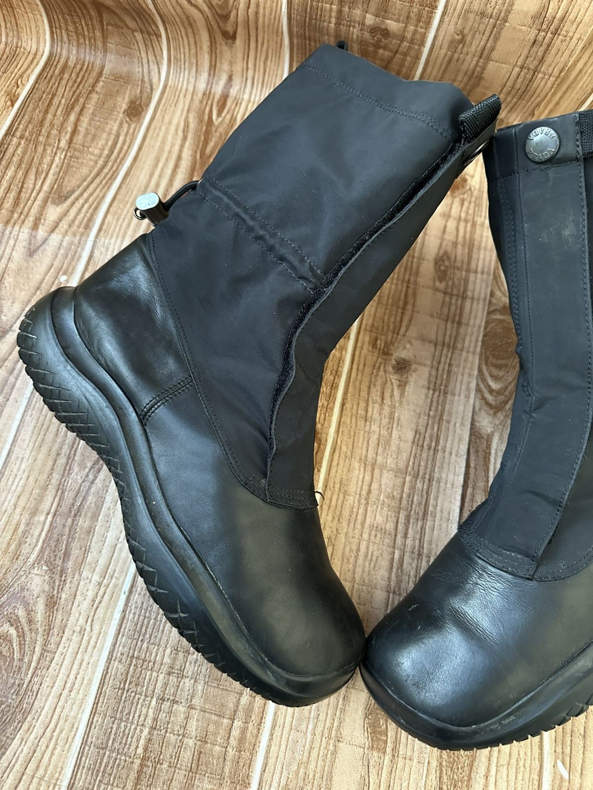 Prada Prada FW 1999 Boots - Black leather Boots Size US 7 / EU 40 - 6 Thumbnail